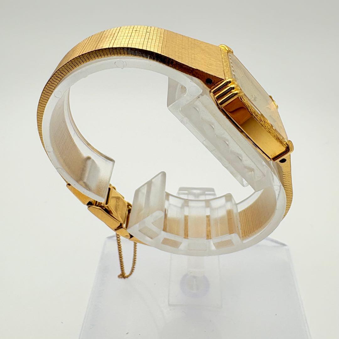 ★美品★ 新品電池 SEIKO セイコー ゴールド オクタゴン 腕時計 ドレス