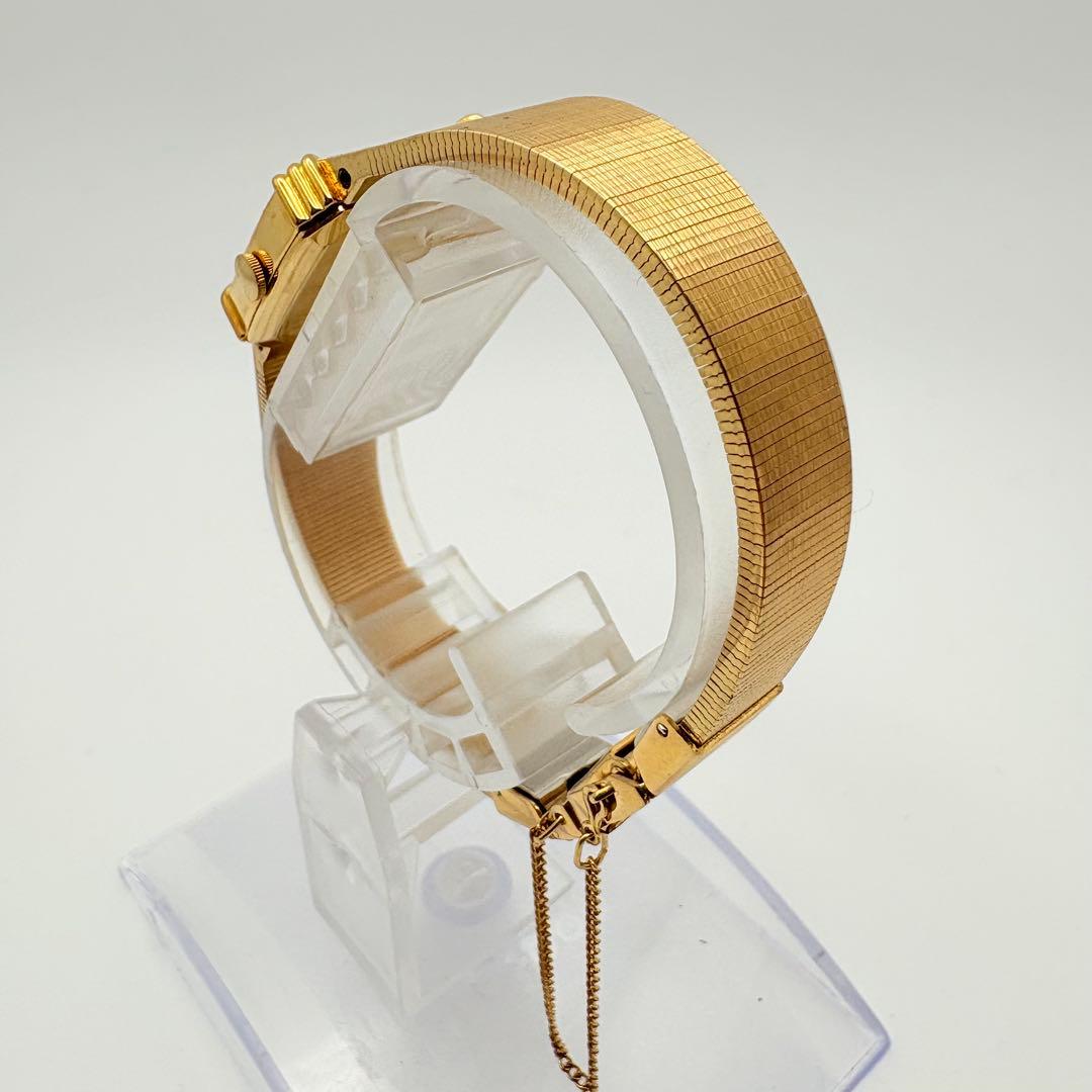 ★美品★ 新品電池 SEIKO セイコー ゴールド オクタゴン 腕時計 ドレス