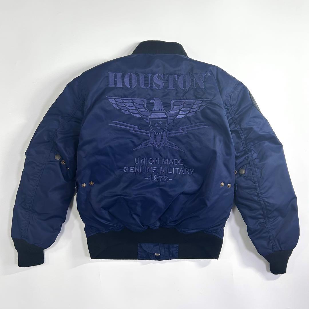 HOUSTON HTVA-2211W MA-1 M/C ジャケット 防水 S