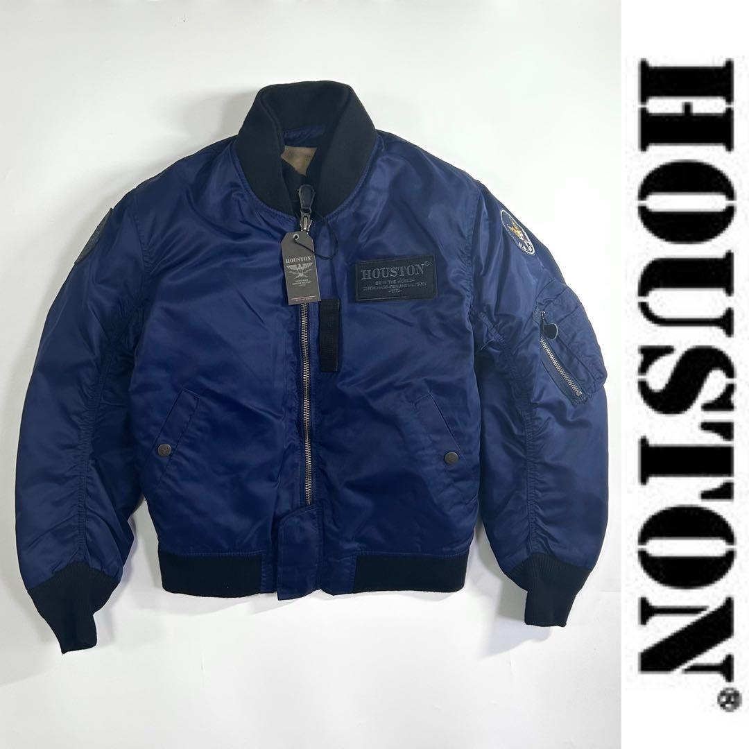 HOUSTON HTVA-2211W MA-1 M/C ジャケット 防水 S