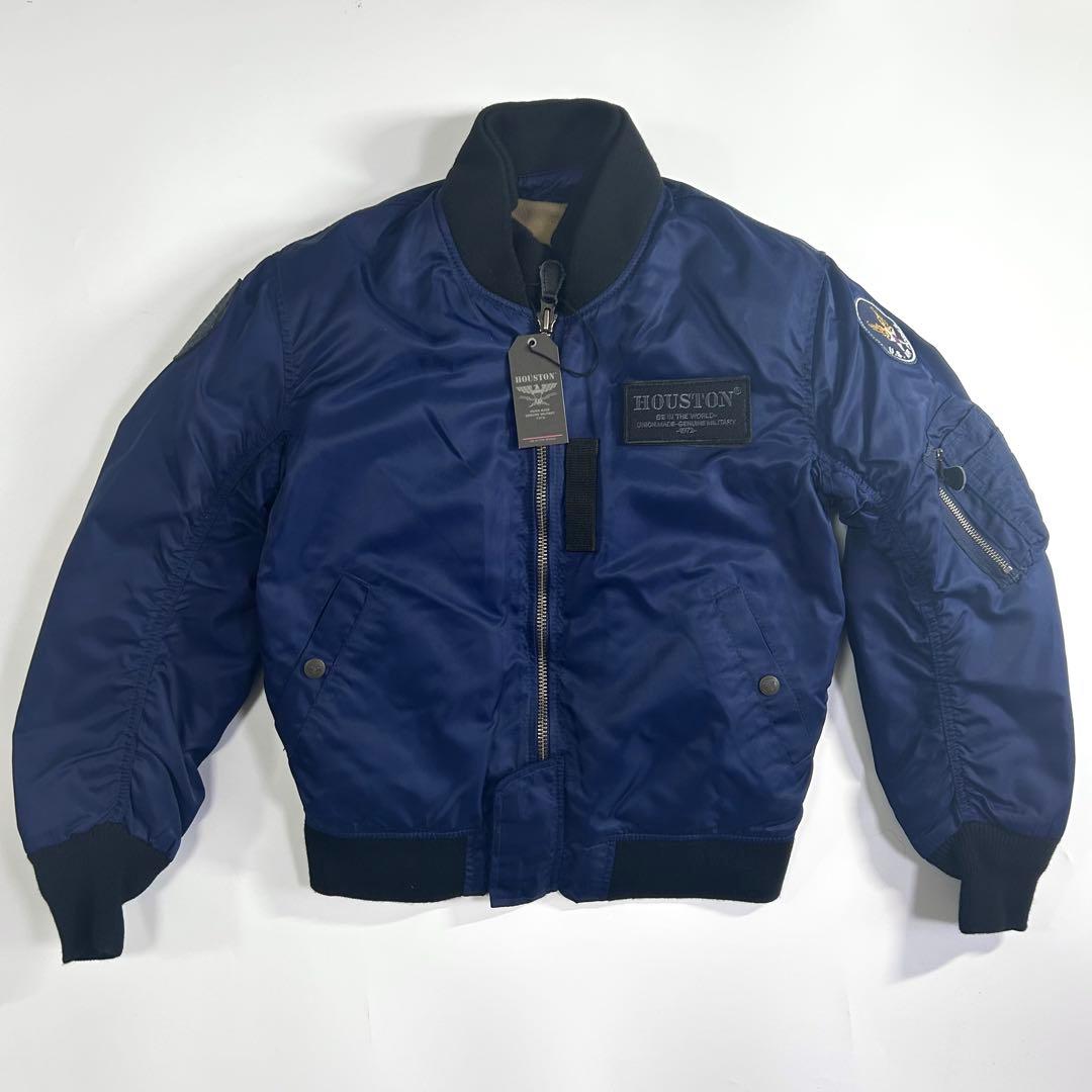 HOUSTON HTVA-2211W MA-1 M/C ジャケット 防水 S