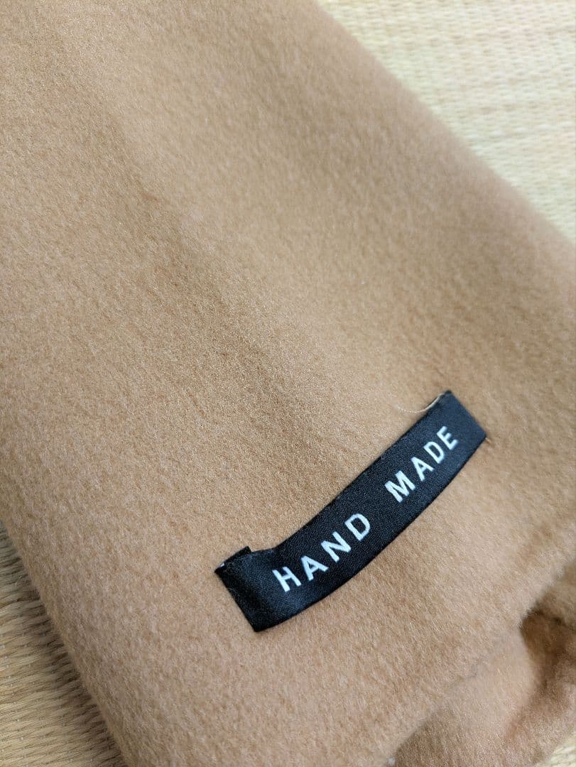 Lavish Gate バックタック ウール ガウンコート リバー キャメル