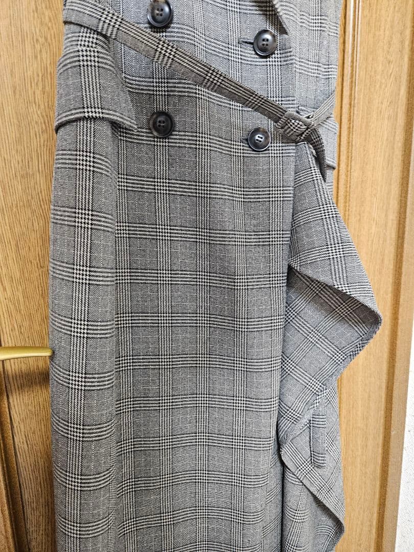 FRAY I.D ダブルブレストアシメデザインワンピース