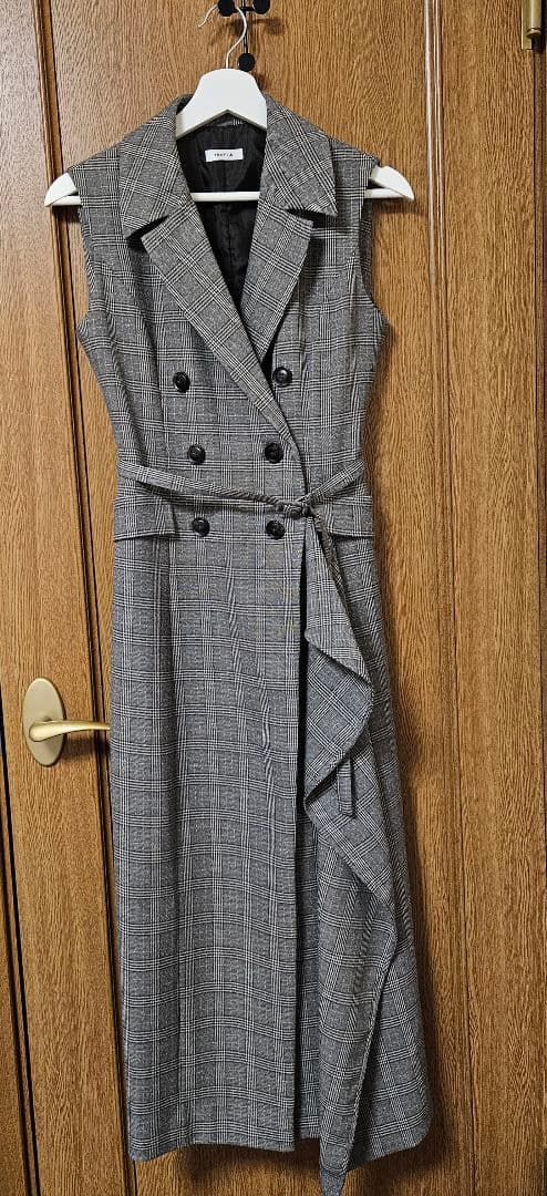 FRAY I.D ダブルブレストアシメデザインワンピース