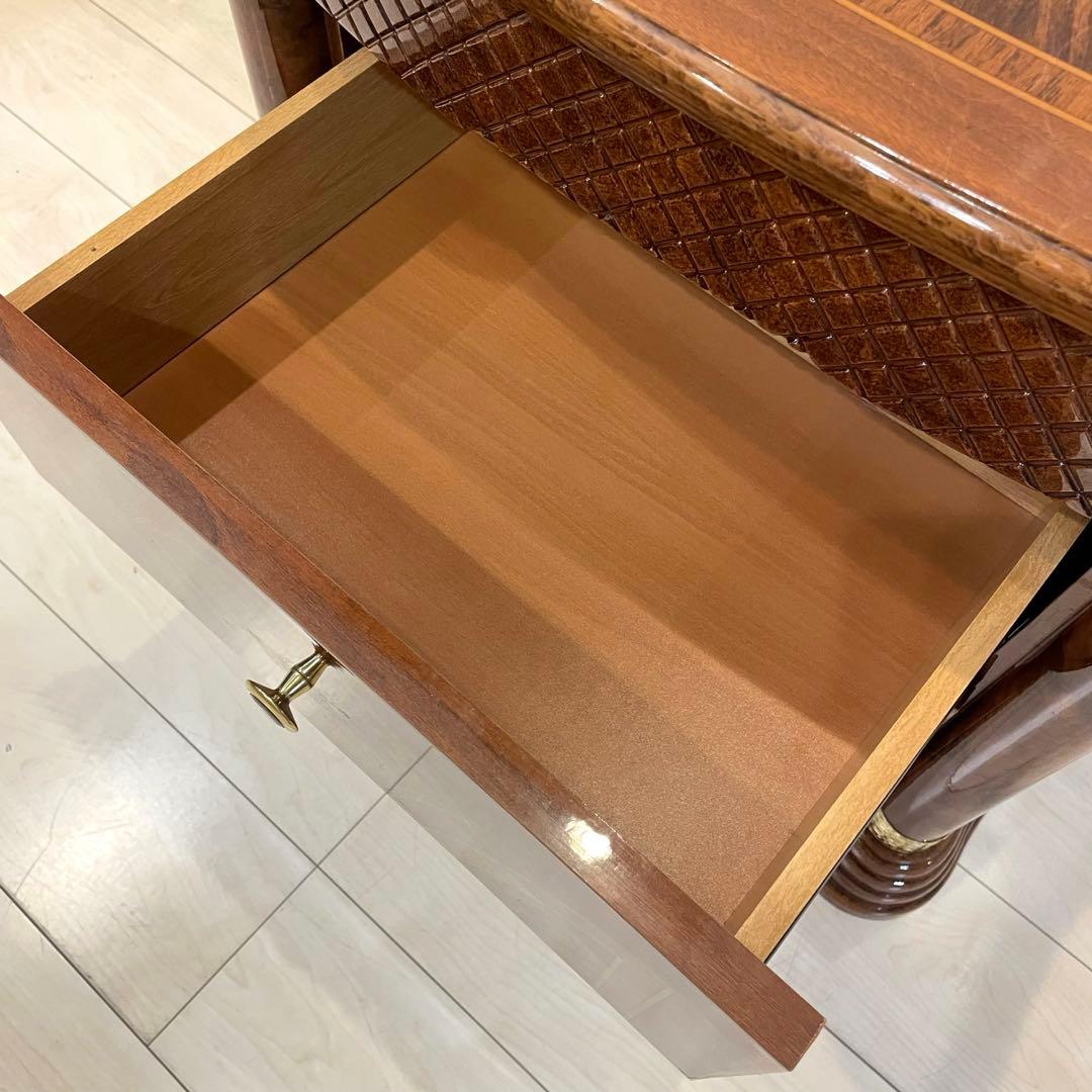 【美品】イタリア製 サルタレッリ 象嵌 サイドチェスト 高級インテリア 収納