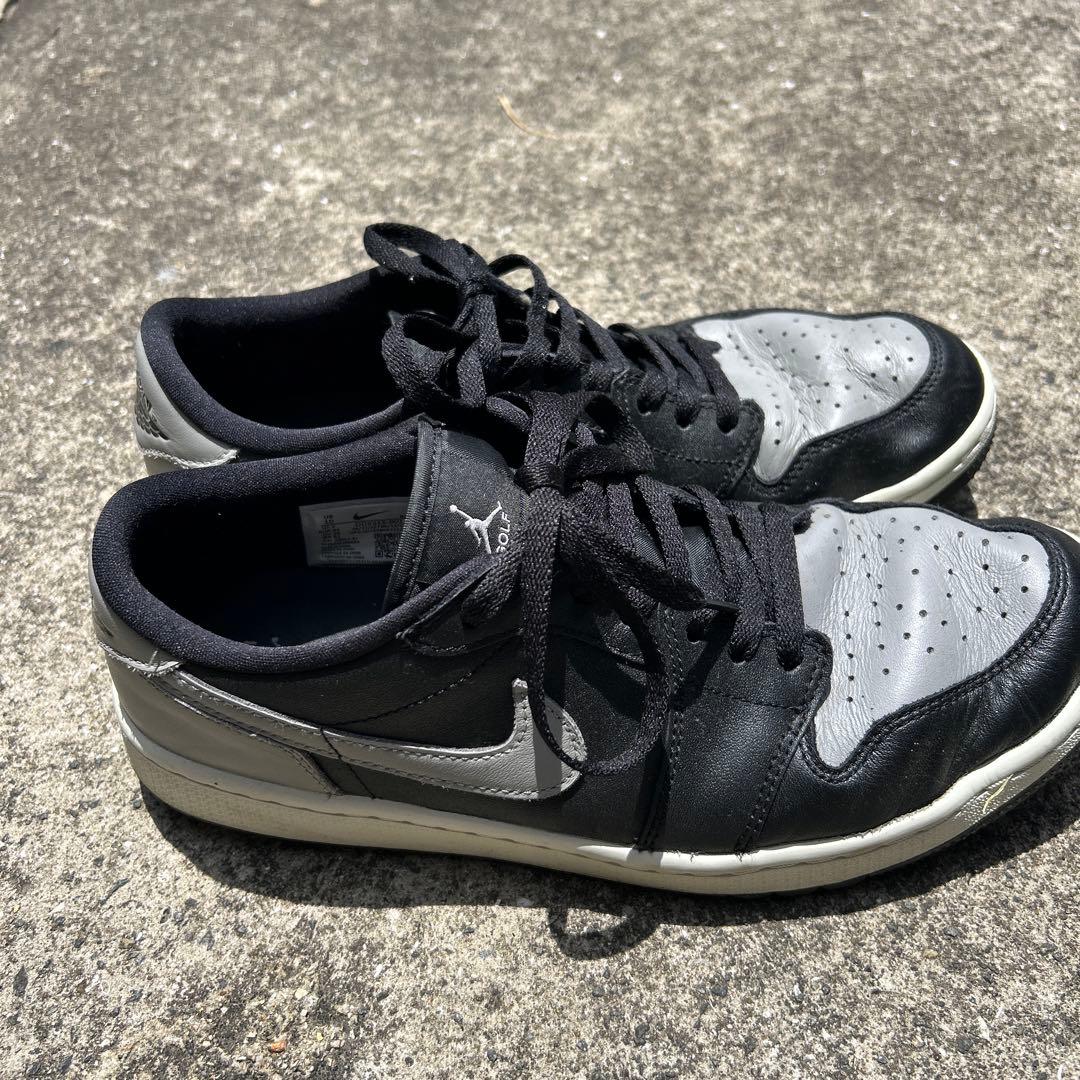 ⭐︎最終価格⭐︎Nike ジョーダン1LOW シャドウ　ゴルフ　黒/グレー