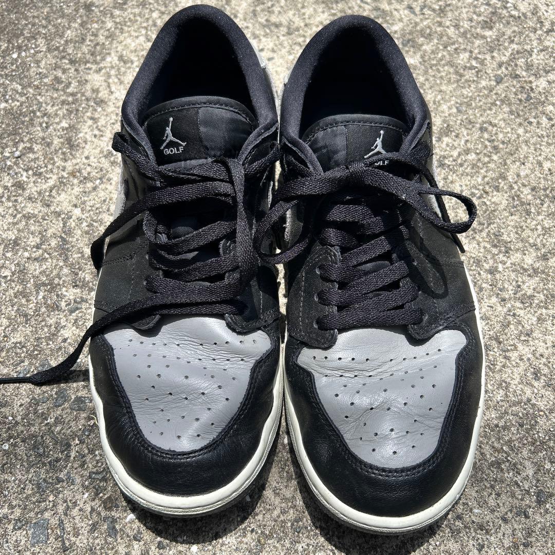 ⭐︎最終価格⭐︎Nike ジョーダン1LOW シャドウ　ゴルフ　黒/グレー