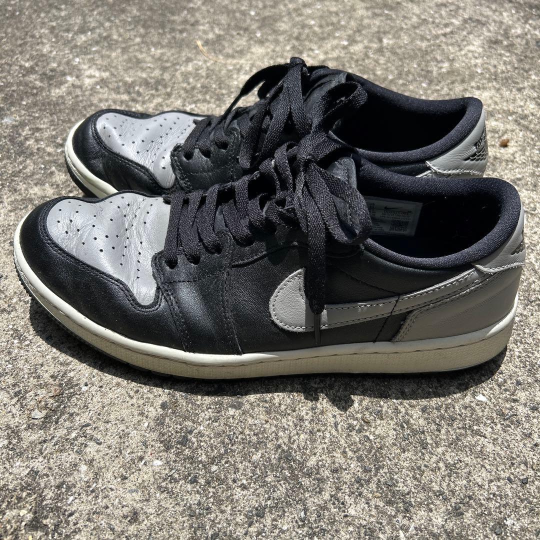 ⭐︎最終価格⭐︎Nike ジョーダン1LOW シャドウ　ゴルフ　黒/グレー
