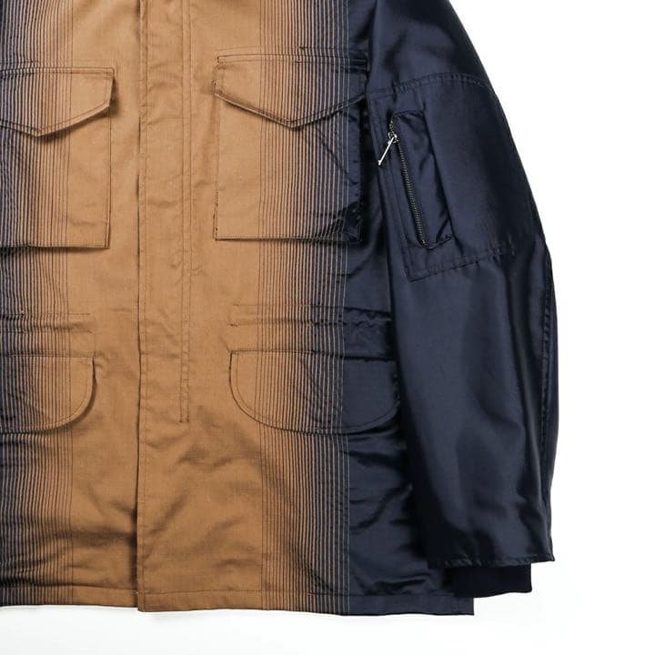 ジャケット・アウター TAAKK / \"M-65/N-3B\" JAKET -BROWN-