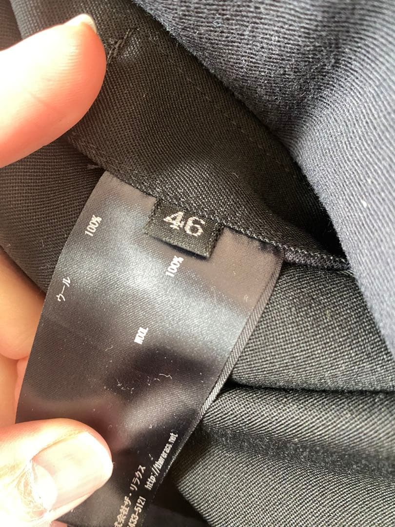 THE RERACS 含浸ウールギャバイージースラックス