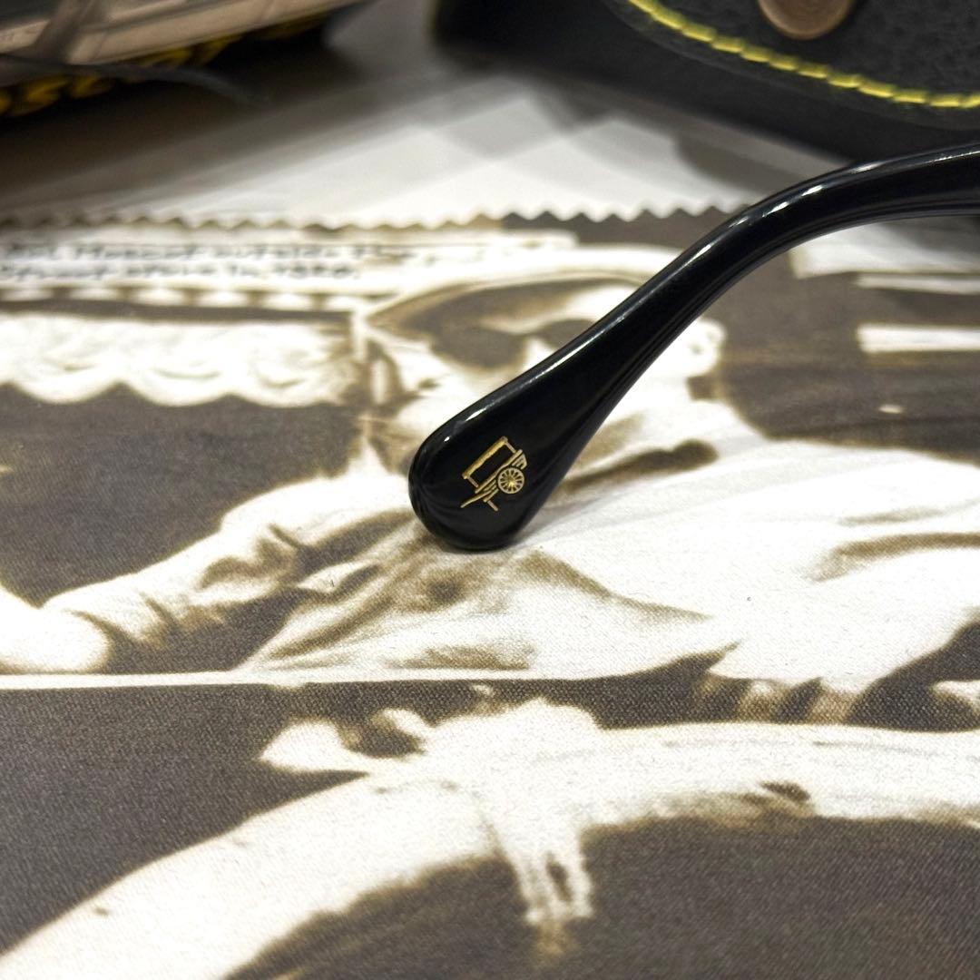 【極美品】正規品 モスコット レムトッシュ 46 ブラック 新品調光グレーレンズ