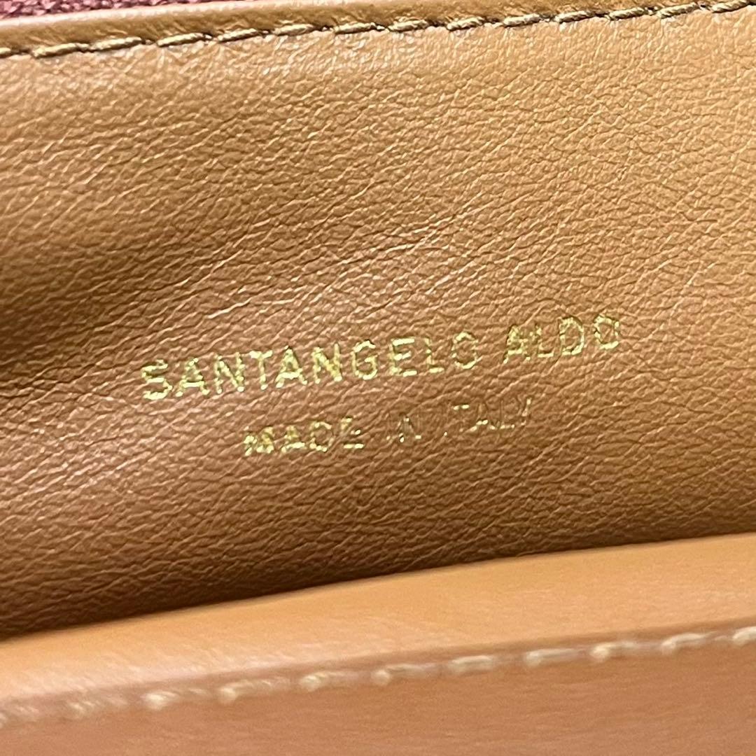 【美品】SANTANGELO ALDO /クロコダイル/ショルダーバッグ