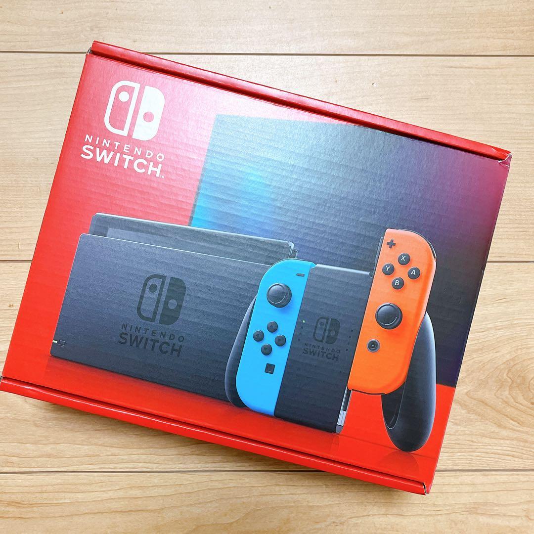 【新品未使用】 Nintendo Switch 本体 青赤 Joy-Con