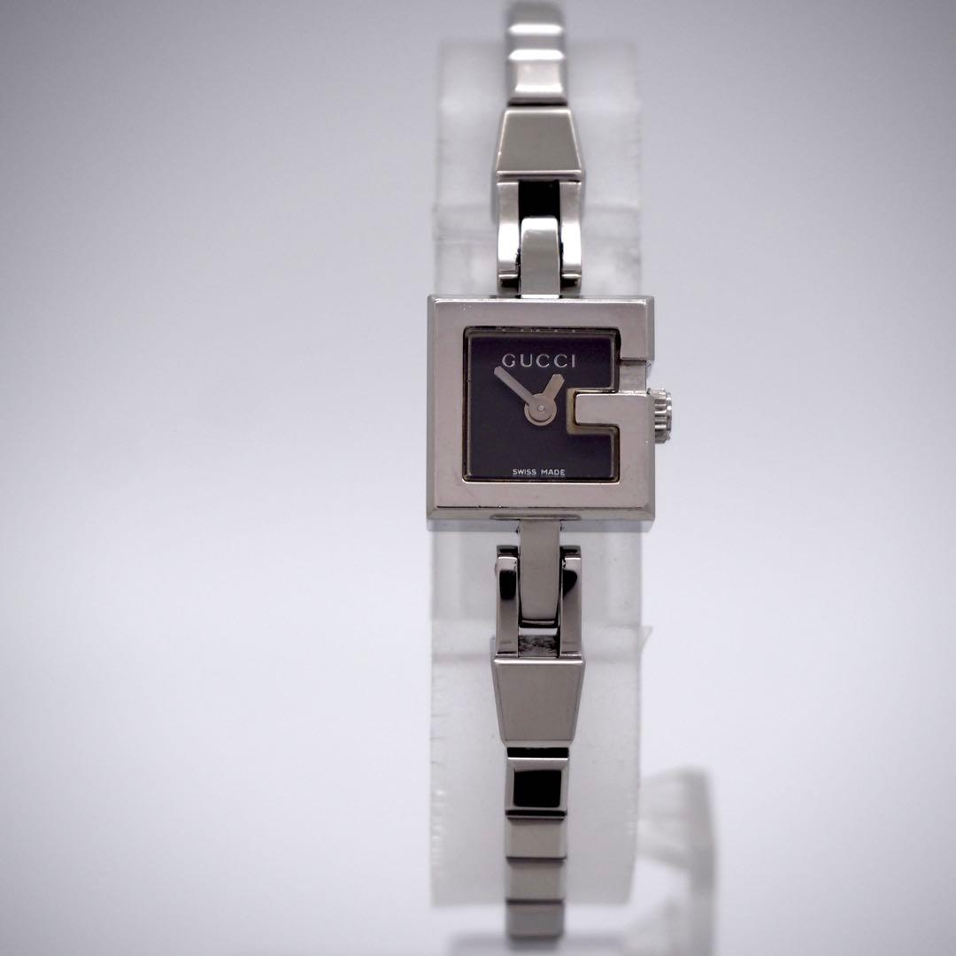 専用562 GUCCI Gロゴ　ミニ　102 レディース　ブラック　スクエア