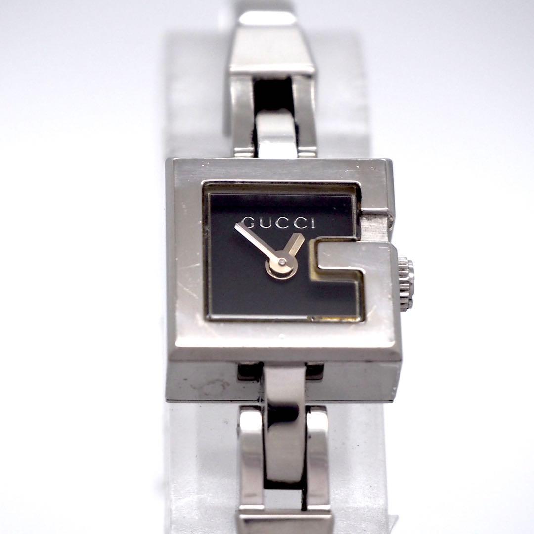 専用562 GUCCI Gロゴ　ミニ　102 レディース　ブラック　スクエア