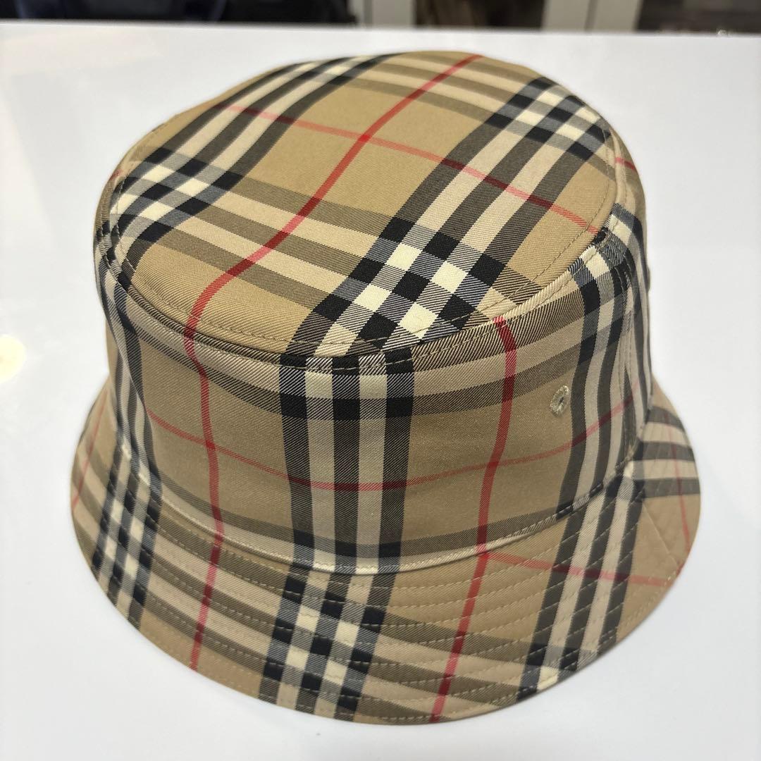 バーバリー　帽子　バケハ　L