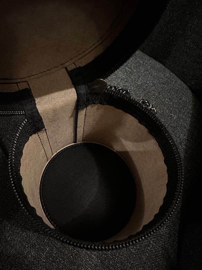 N°21 ブラック ドラムバッグ