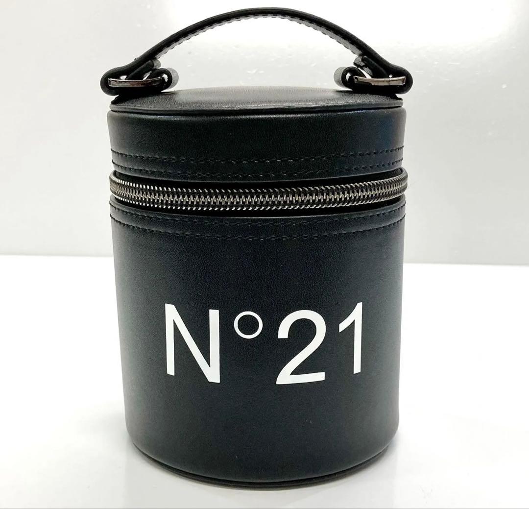 N°21 ブラック ドラムバッグ
