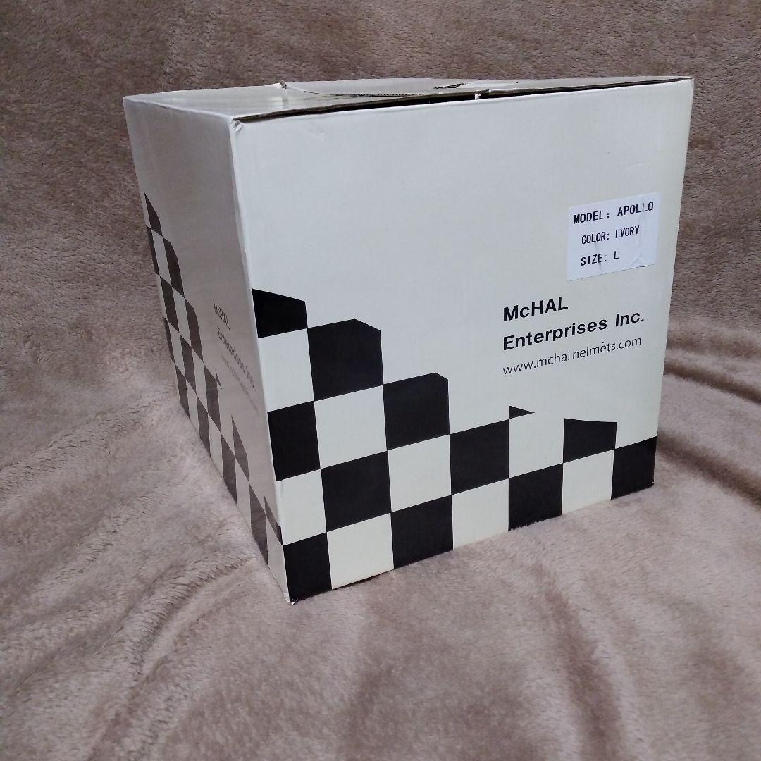 ☆McHAL APOLLO☆マックホールアポロ☆アイボリー☆Lサイズ59−60☆