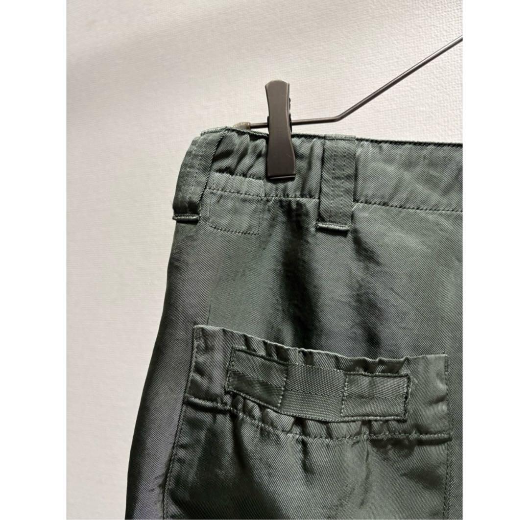 BRU NA BOINNE \"光沢感\" セージグリーン タイタンクロス パンツ