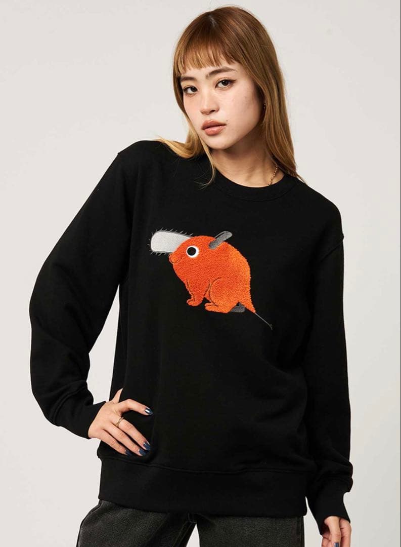 チェンソーマン　ポチタ　裏毛スウェット　トレーナー　SS グラニフ　タグ付新品