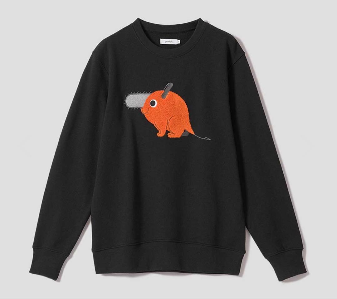 チェンソーマン　ポチタ　裏毛スウェット　トレーナー　SS グラニフ　タグ付新品