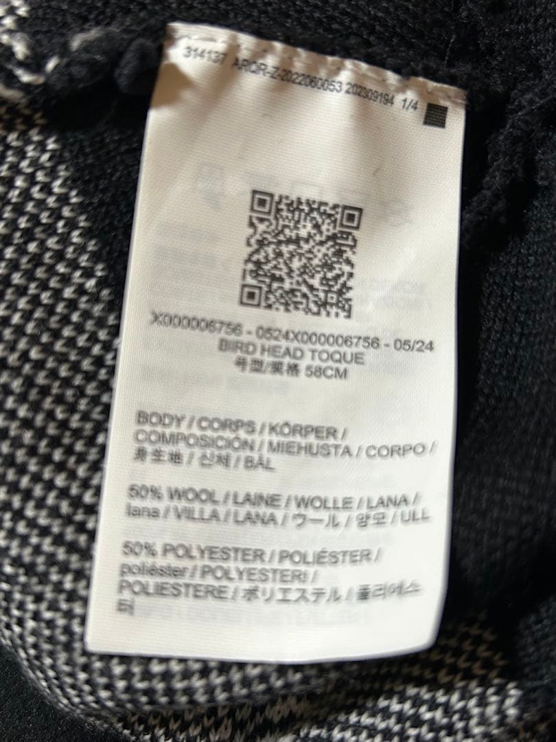 極美品 ARC'TERYX バードヘッドトーク ビーニー