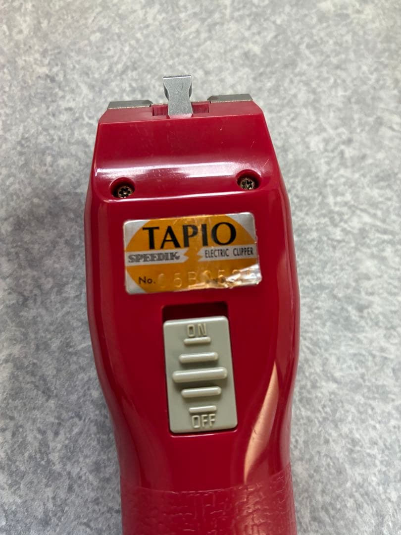 スピーディック TAPIO タピオ バリカン SP-3 電動クリッパー タピオ