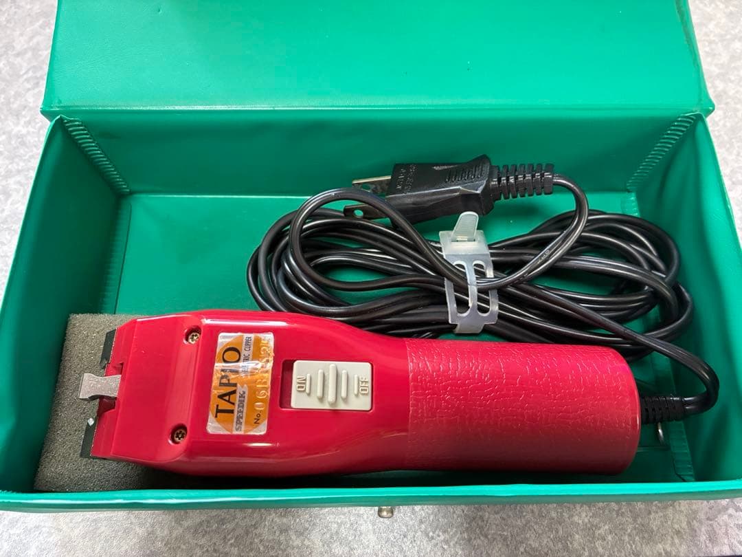 スピーディック TAPIO タピオ バリカン SP-3 電動クリッパー タピオ