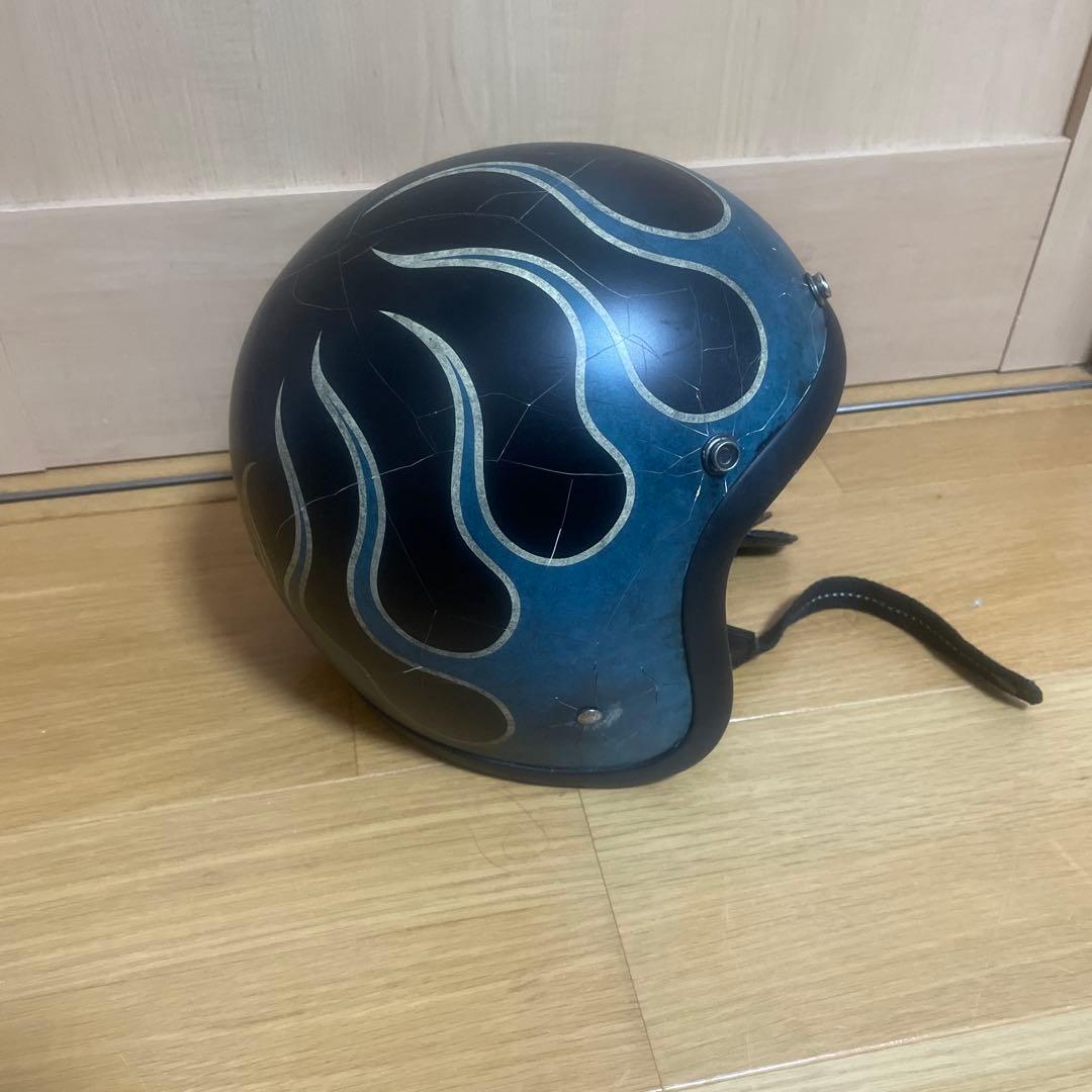 tt&co 500-tx ジェットヘルメット　カスタム　オーシャンビートル