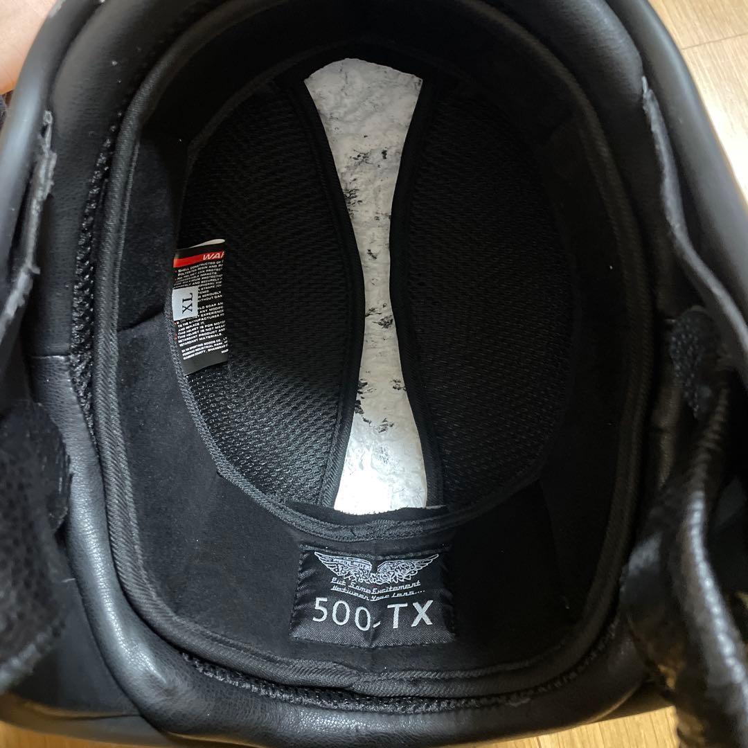 tt&co 500-tx ジェットヘルメット　カスタム　オーシャンビートル