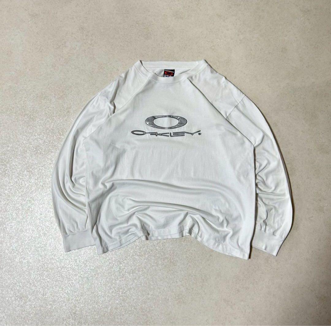 トップス 90s oakley long T-shirt archive y2k