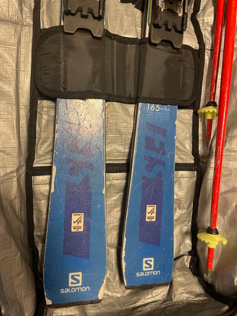 [FIS]サロモン スキー板　S/RACE FIS SL165cm R12.6