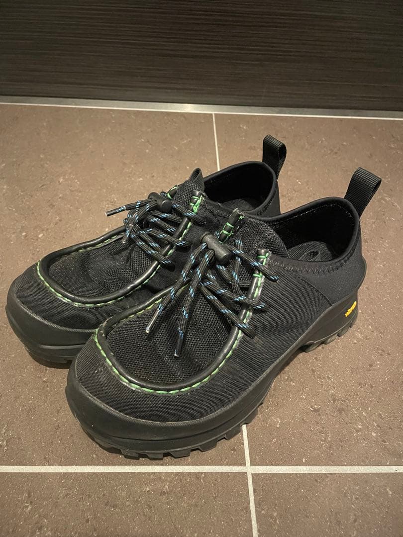 nagonstans Mesh Mountain スリッポン