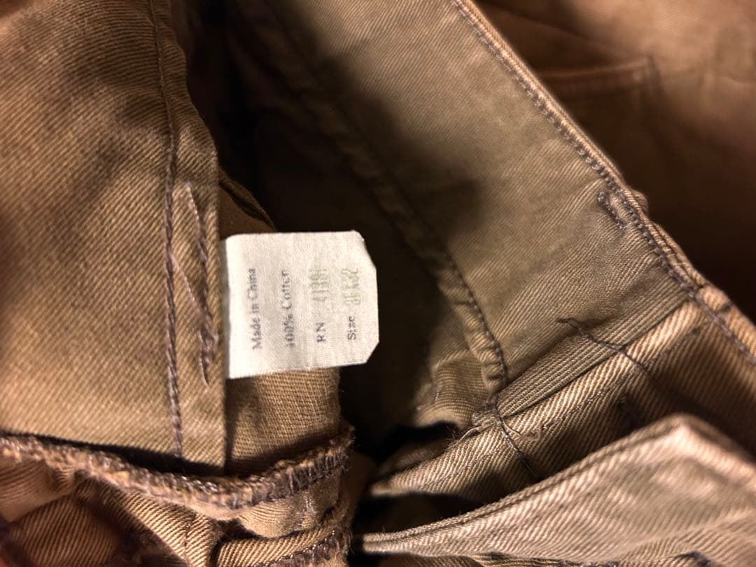 rrl チノパン ワイド 36×32