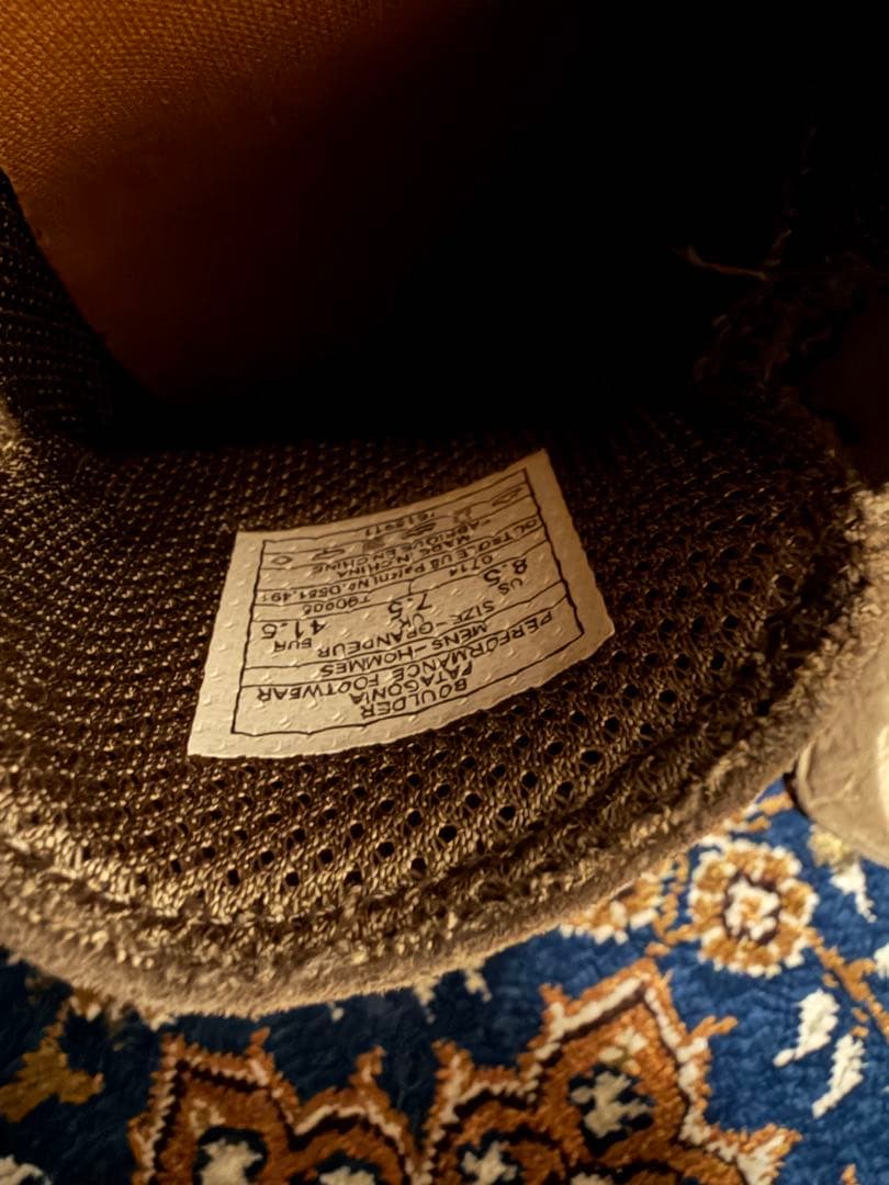 patagonia グレージュ ローファー パタゴニア アウトドア シューズ 靴