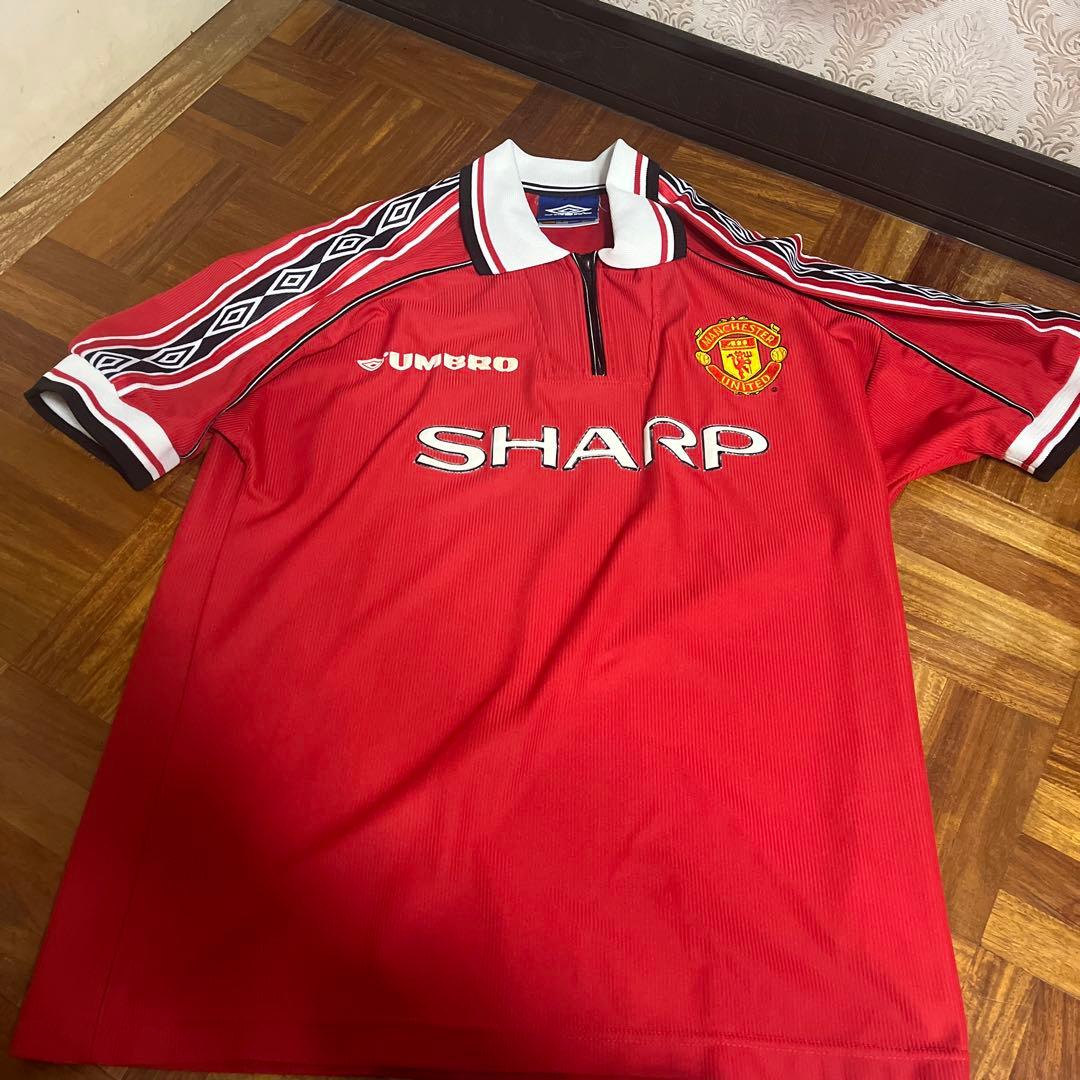 マンチェスター・ユナイテッド UMBRO（アンブロ）製 サッカーユニフォーム　M