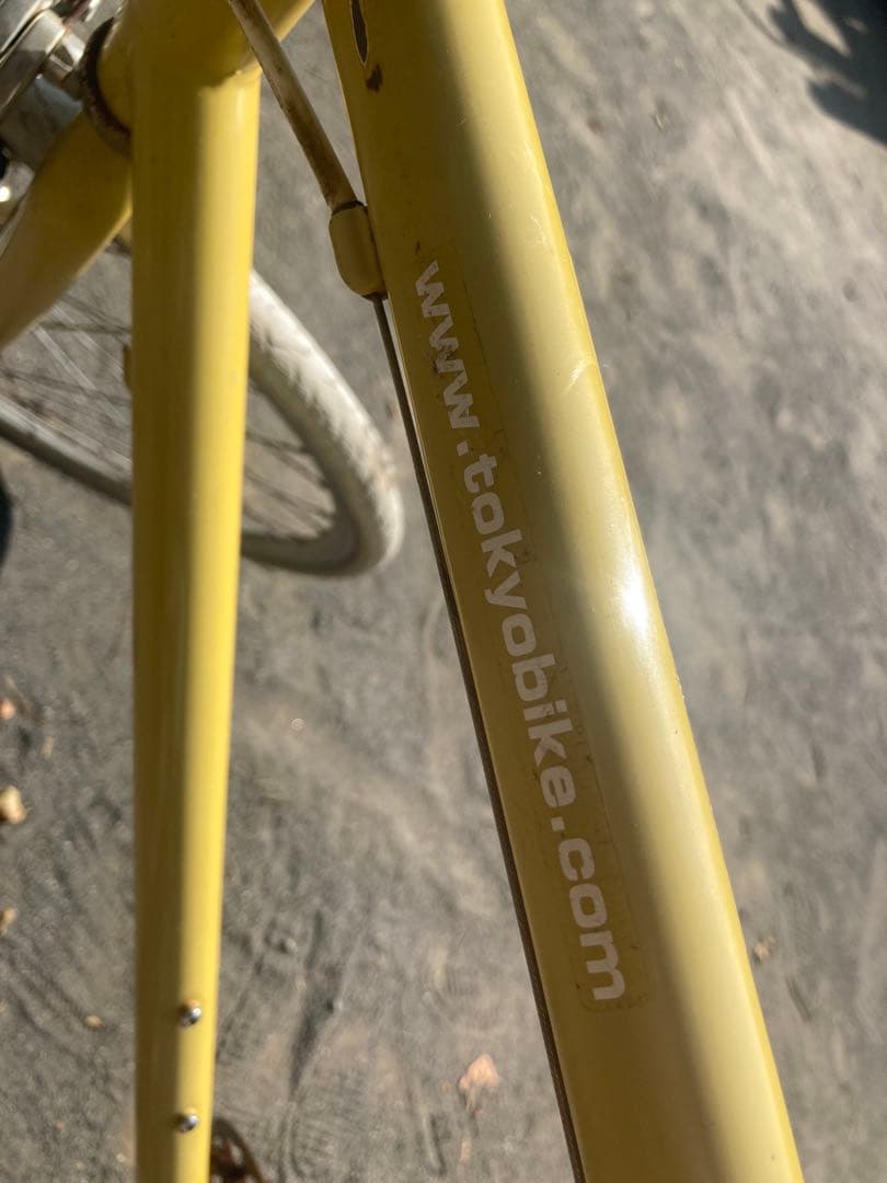 ※値下げ中※【対面受取】Tokyo bike 自転車 Mサイズ サフランイエロー