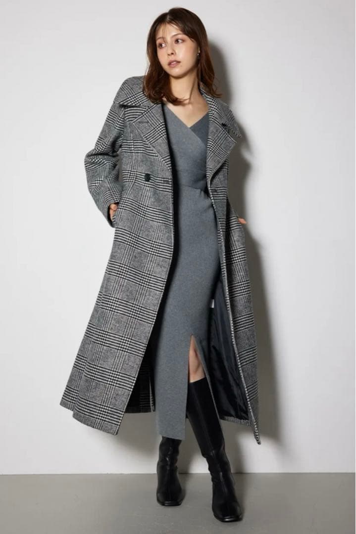 値下げ♡スタンドカラーシェイプドチェスターコート