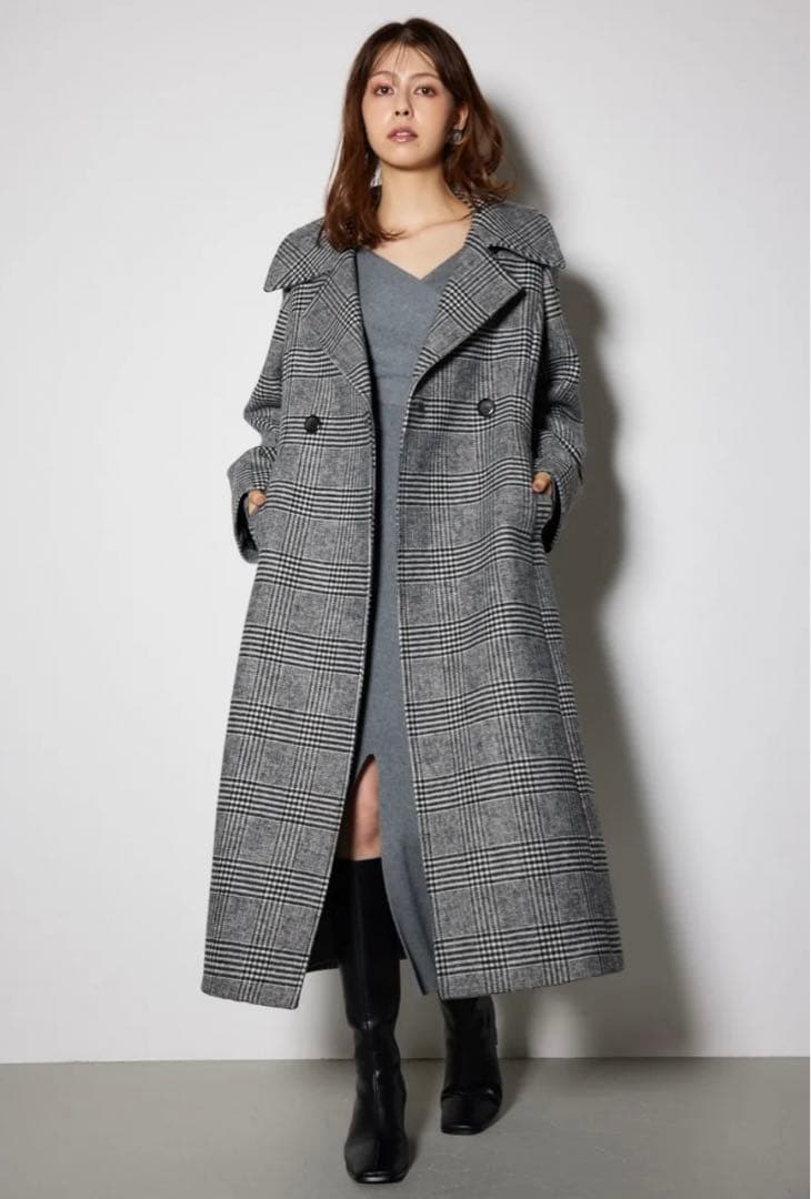 値下げ♡スタンドカラーシェイプドチェスターコート