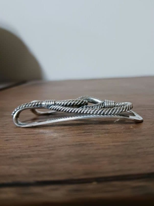 HERMES　シルバー 925 ヴィンテージ　マネークリップ 　エルメス