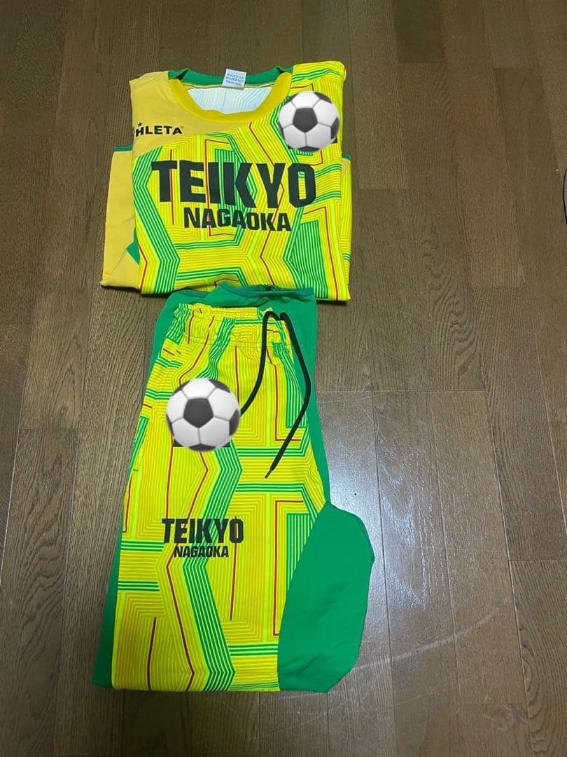 レア品！帝京長岡サッカー　アスレタ　選手権メンバー ピステ