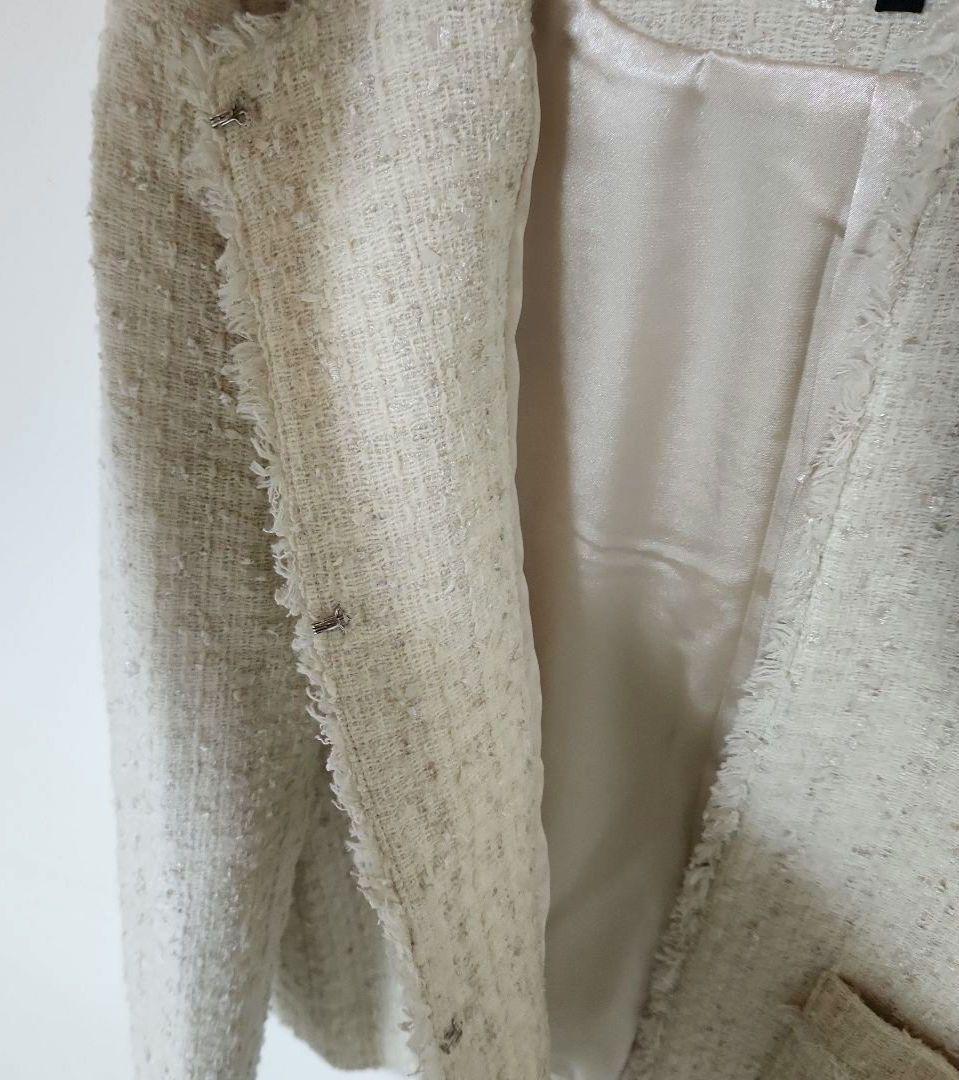 UNTITLED　ファンシーツイード ジャケット　L