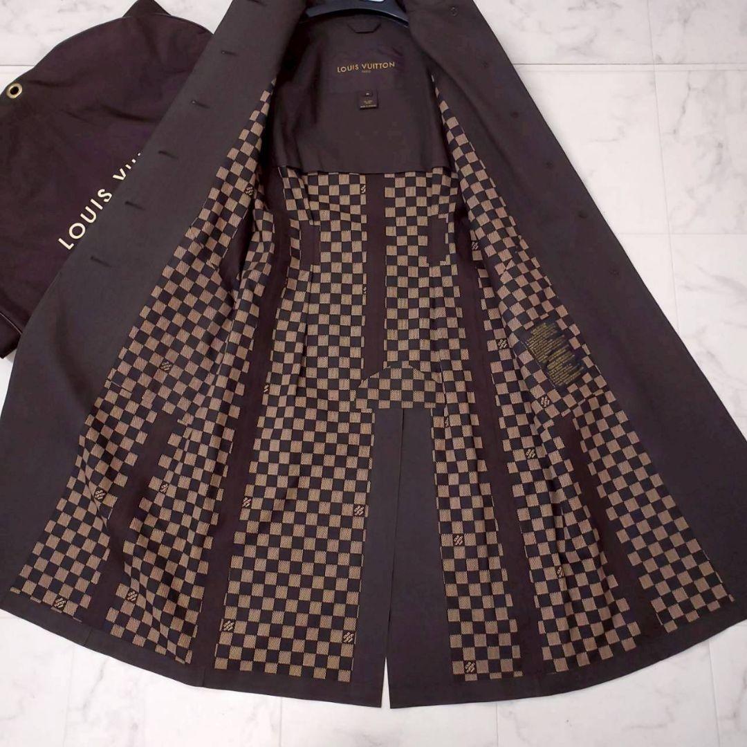 美品✨ルイヴィトン ダミエ マッキントッシュ ステンカラーコート 保存袋付