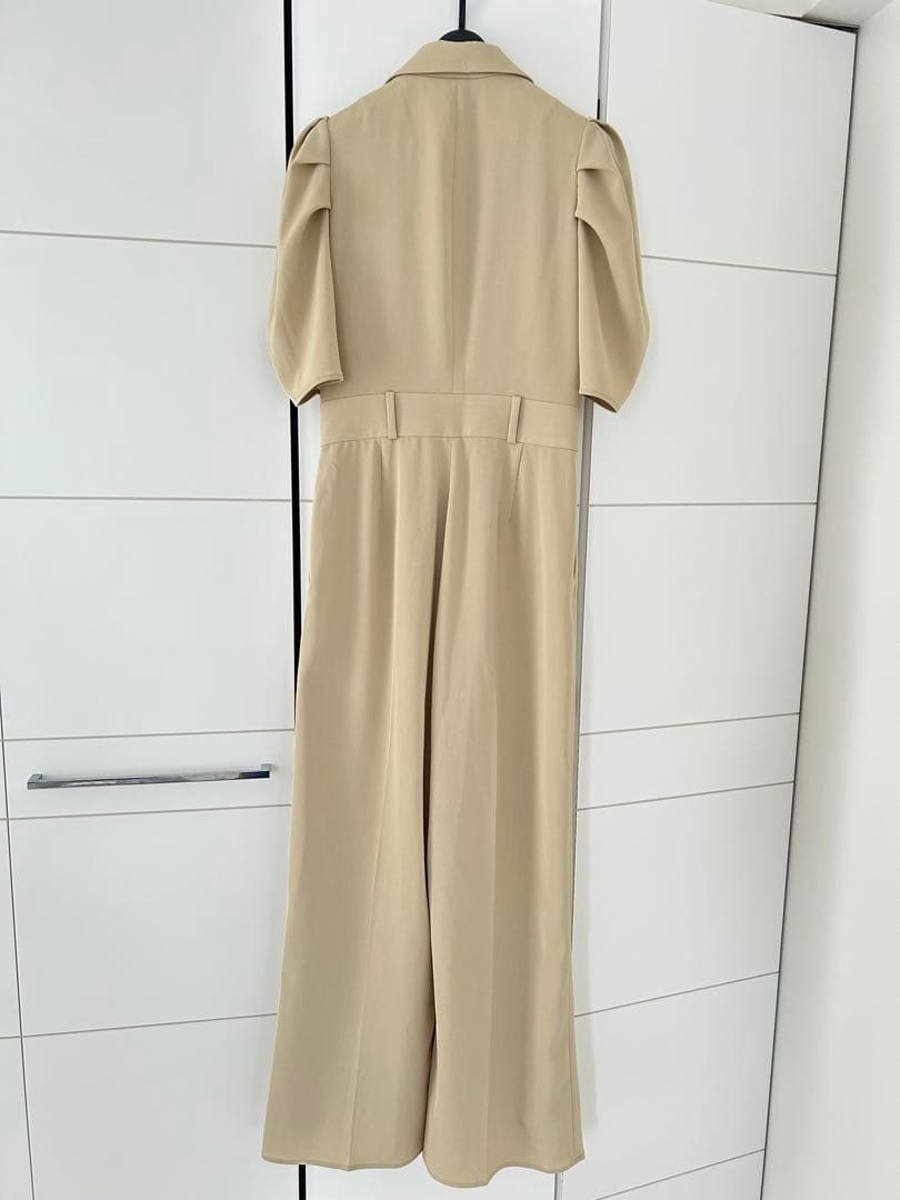 美品⭐︎anuansタックスリーブオーバーオール