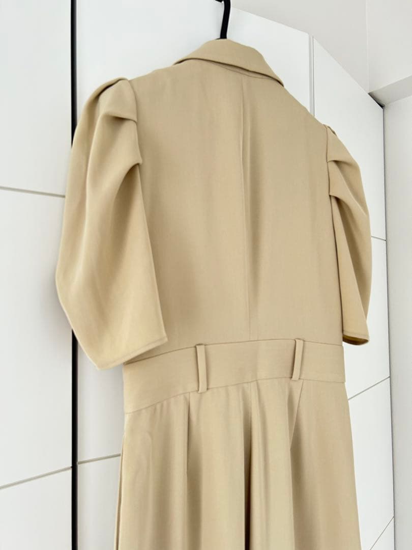 美品⭐︎anuansタックスリーブオーバーオール