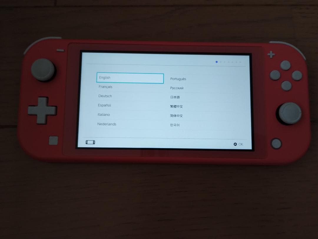 Nintendo 任天堂 Switch Lite 本体 コーラル色、スプラ3つき