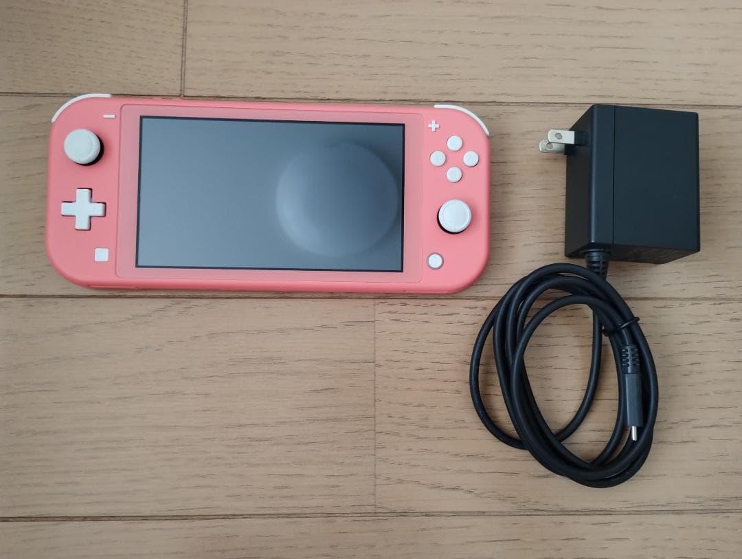 Nintendo 任天堂 Switch Lite 本体 コーラル色、スプラ3つき