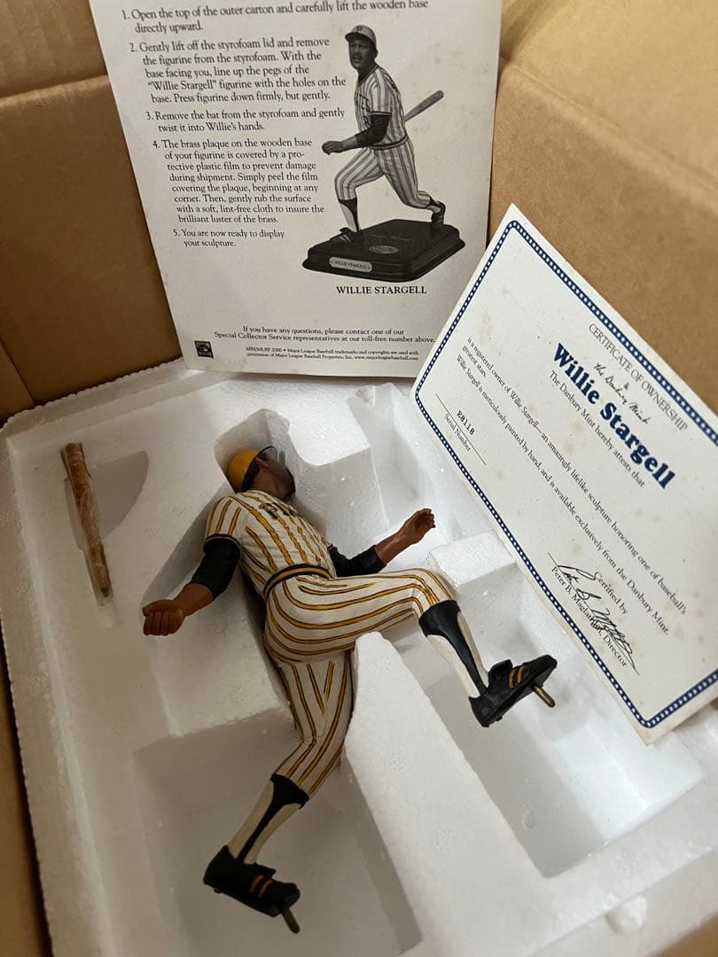 The Danbury Mint【ウィリー・スタージェル】 MLBレジェンド