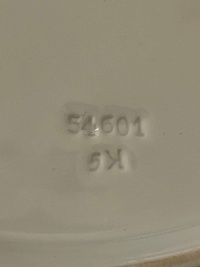 マイセン　飾り皿　フラワーブーケ　花柄金縁プレート